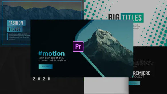 Videohive Modern Typography-Premiere Pro