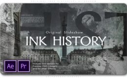 Videohive Original Inks Historical Slideshow - Premiere Pro