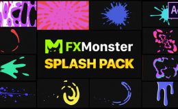 Videohive Splashes Pack After Effects