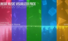 Videohive Linear Music Visualizer Pack