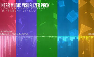 Videohive Linear Music Visualizer Pack
