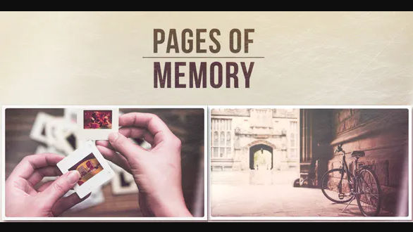 Videohive Slideshow Pages of Memory