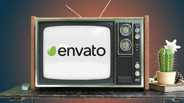 Vintage TV Logo Videohive