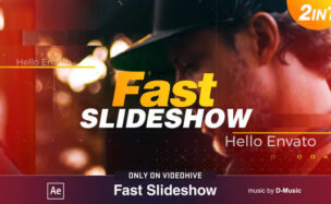 Videohive Fast Slideshow – 21926306