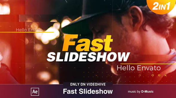 Videohive Fast Slideshow – 21926306