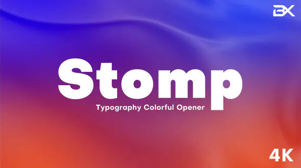 Videohive Stomp Colorful Opener