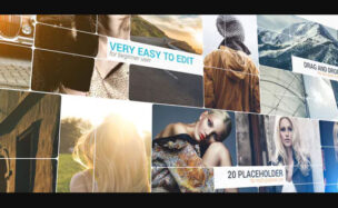 Videohive 3D Slice Photo Slideshow