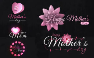 Videohive Mothers Day Sweet Titles