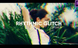 Videohive Rhythmic Glitch Opener for Premiere Pro