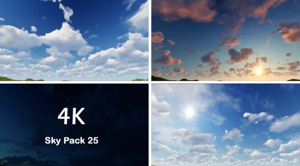 Sky Pack (25) 4K –  Motion Graphics