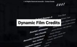 Videohive Dynamic Film Credits