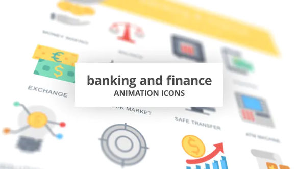 Banking and Finance – Animation Icons – Videohive