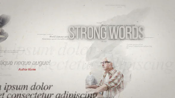 Videohive Quotes On Paper