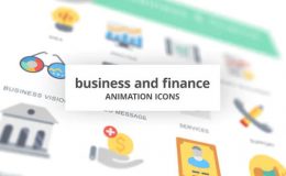 Business and Finance - Animation Icons