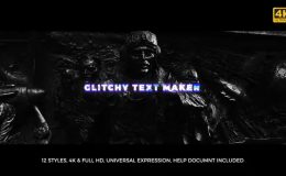 Glitchy Text Maker Videohive