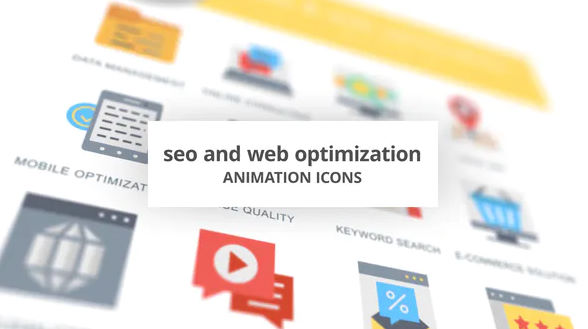 Videohive SEO and Web Optimization Animation Icons