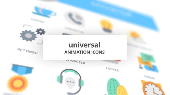 Videohive Universal Animation Icons