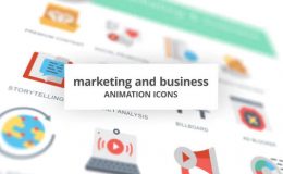 Videohive Marketing and Business Animation Icons
