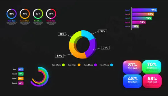 Infographic Graphs Toolkits – Videohive