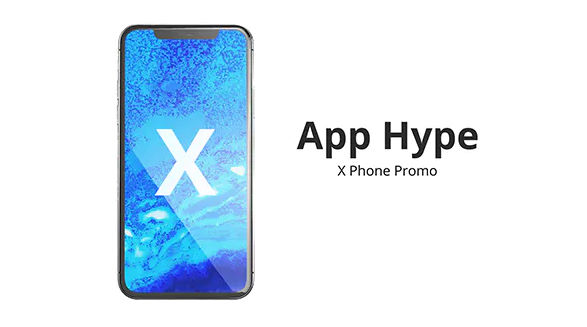 Videohive Phone X App Hype