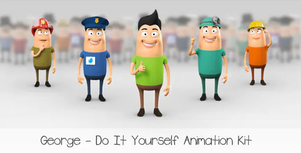 George – Character Animation DIY Kit – Videohive