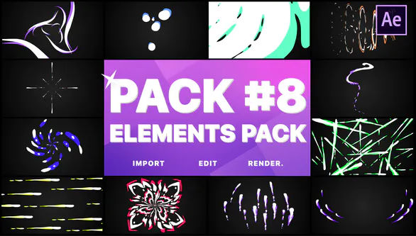 Flash FX Elements Pack 08 | After Effects – Videohive