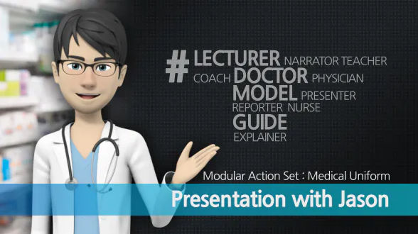 Videohive Presentation With Jason: Medical Uniform