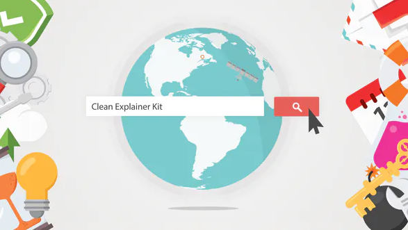 Clean Explainer Kit – Videohive