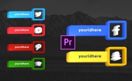 Videohive Social Media Clean Lowerthirds – Premiere Pro