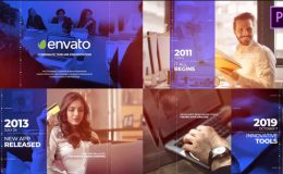 Videohive Corporate Timeline Presentation Mogrt - Premiere Pro
