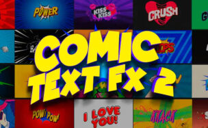 Comic Text FX 2 – Videohive