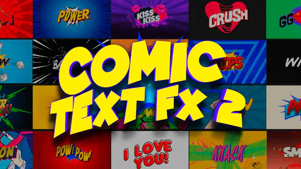 Comic Text FX 2 – Videohive