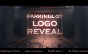Parking-lot Logo Reveal – Videohive