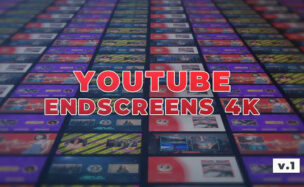 YouTube EndScreens 4K v.1 – Videohive