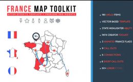 France Map Toolkit - Videohive