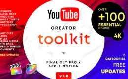 YouTube FCPX Creator Tool Kit - Apple Motion
