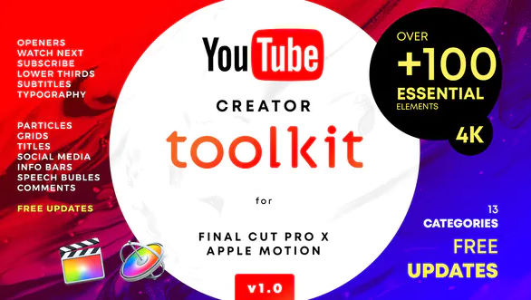YouTube FCPX Creator Tool Kit – Apple Motion