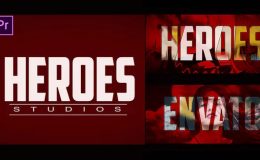 Heroes Logo Intro - Premiere Pro