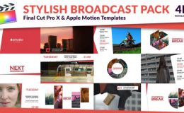 Clean TV Stylish Broadcast Pack - Apple Motion