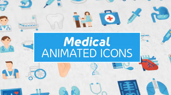 36 Medical Animated Icons – Videohive