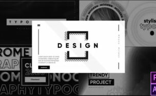 Monochrome Typography – Videohive