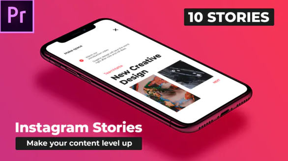 Mood Instagram Stories Premiere Pro Essential Graphics
