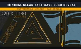 Minimal Clean Fast Wave Logo Reveal - Videohive