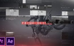 Prime Glitch Intro Premiere Pro - Videohive