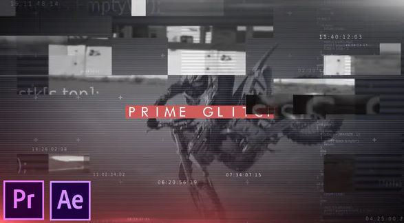 Prime Glitch Intro Premiere Pro – Videohive