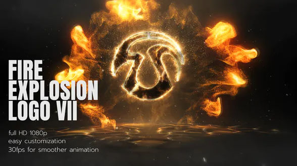 Fire Explosion Logo 2 – Videohive