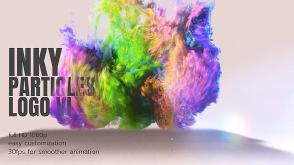 Inky Particles Logo – Videohive