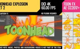 Toonhead (Explosion FX Set 2) – Videohive