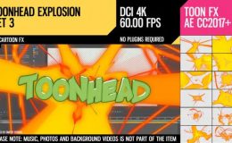Toonhead (Explosion FX Set 3) - Videohive