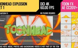 Toonhead (Explosion FX Set 1) - Videohive
